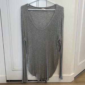 Flowy V-neck long sleeve (bought from Plenty)